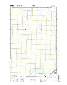 Shallows OE N Michigan Current topographic map, 1:24000 scale, 7.5 X 7.5 Minute, Year 2017