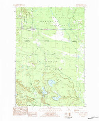 Shingleton Michigan Historical topographic map, 1:25000 scale, 7.5 X 7.5 Minute, Year 1983