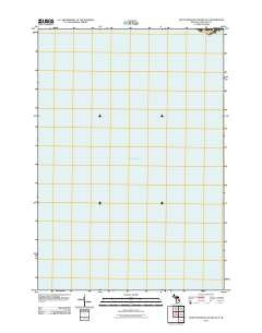 South Manitou Island OE S Michigan Historical topographic map, 1:24000 scale, 7.5 X 7.5 Minute, Year 2011