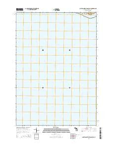 South Manitou Island OE S Michigan Historical topographic map, 1:24000 scale, 7.5 X 7.5 Minute, Year 2014