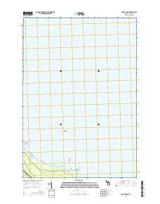 South Point Michigan Historical topographic map, 1:24000 scale, 7.5 X 7.5 Minute, Year 2014