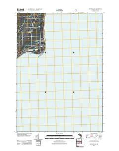 Spencer Lake Michigan Historical topographic map, 1:24000 scale, 7.5 X 7.5 Minute, Year 2012