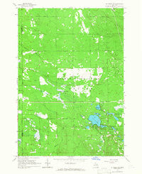 St. Helen NE Michigan Historical topographic map, 1:24000 scale, 7.5 X 7.5 Minute, Year 1965