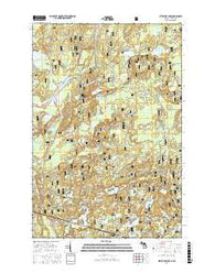 Stateline Lake Michigan Current topographic map, 1:24000 scale, 7.5 X 7.5 Minute, Year 2017