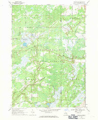 Sterling SW Michigan Historical topographic map, 1:24000 scale, 7.5 X 7.5 Minute, Year 1968