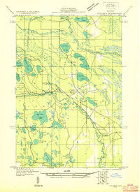 Steuben NW Michigan Historical topographic map, 1:31680 scale, 7.5 X 7.5 Minute, Year 1931