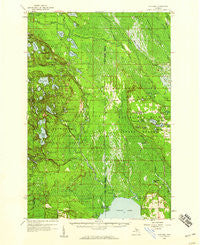 Steuben Michigan Historical topographic map, 1:62500 scale, 15 X 15 Minute, Year 1958