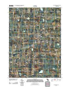Stockbridge Michigan Historical topographic map, 1:24000 scale, 7.5 X 7.5 Minute, Year 2011
