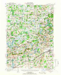 Stockbridge Michigan Historical topographic map, 1:62500 scale, 15 X 15 Minute, Year 1919