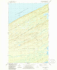 Sugar Mountain Michigan Historical topographic map, 1:24000 scale, 7.5 X 7.5 Minute, Year 1985