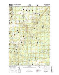 Sullivan Creek Michigan Current topographic map, 1:24000 scale, 7.5 X 7.5 Minute, Year 2017