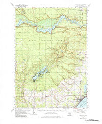 Tawas City Michigan Historical topographic map, 1:62500 scale, 15 X 15 Minute, Year 1959