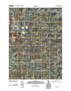 Tekonsha Michigan Historical topographic map, 1:24000 scale, 7.5 X 7.5 Minute, Year 2011