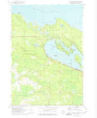 Thompsons Harbor Michigan Historical topographic map, 1:24000 scale, 7.5 X 7.5 Minute, Year 1971