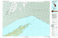 Todd Harbor Michigan Historical topographic map, 1:100000 scale, 30 X 60 Minute, Year 1985