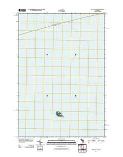 Trout Island Michigan Historical topographic map, 1:24000 scale, 7.5 X 7.5 Minute, Year 2011