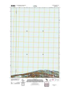 Vermilion Michigan Historical topographic map, 1:24000 scale, 7.5 X 7.5 Minute, Year 2011