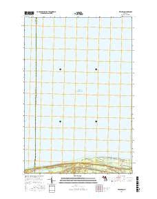 Vermilion Michigan Current topographic map, 1:24000 scale, 7.5 X 7.5 Minute, Year 2017