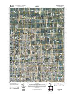 Waldenburg Michigan Historical topographic map, 1:24000 scale, 7.5 X 7.5 Minute, Year 2011