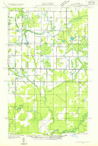 Walkerville SW Michigan Historical topographic map, 1:31680 scale, 7.5 X 7.5 Minute, Year 1931