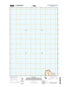 Washington Island NE OE N Michigan Historical topographic map, 1:24000 scale, 7.5 X 7.5 Minute, Year 2014