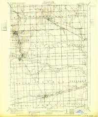 Wayne Michigan Historical topographic map, 1:62500 scale, 15 X 15 Minute, Year 1905