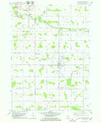 Westphalia Michigan Historical topographic map, 1:24000 scale, 7.5 X 7.5 Minute, Year 1978