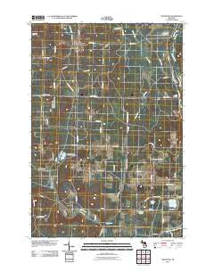 Wildwood Michigan Historical topographic map, 1:24000 scale, 7.5 X 7.5 Minute, Year 2011
