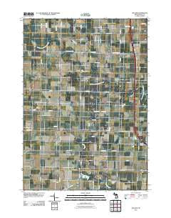 Willard Michigan Historical topographic map, 1:24000 scale, 7.5 X 7.5 Minute, Year 2011