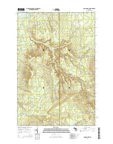 Winona North Michigan Historical topographic map, 1:24000 scale, 7.5 X 7.5 Minute, Year 2014