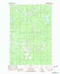 Winslow Lake Michigan Historical topographic map, 1:25000 scale, 7.5 X 7.5 Minute, Year 1982