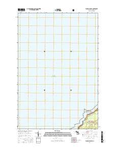 Wood Island SE Michigan Current topographic map, 1:24000 scale, 7.5 X 7.5 Minute, Year 2017