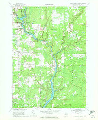 Wooden Shoe Village Michigan Historical topographic map, 1:24000 scale, 7.5 X 7.5 Minute, Year 1969