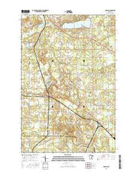 Adolph Minnesota Current topographic map, 1:24000 scale, 7.5 X 7.5 Minute, Year 2016