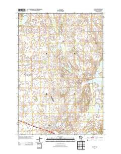Albany Minnesota Historical topographic map, 1:24000 scale, 7.5 X 7.5 Minute, Year 2013