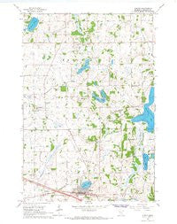 Albany Minnesota Historical topographic map, 1:24000 scale, 7.5 X 7.5 Minute, Year 1965