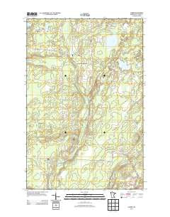 Alborn Minnesota Historical topographic map, 1:24000 scale, 7.5 X 7.5 Minute, Year 2013