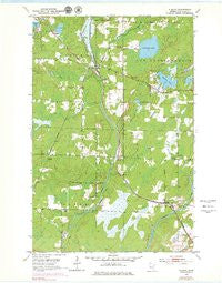 Alborn Minnesota Historical topographic map, 1:24000 scale, 7.5 X 7.5 Minute, Year 1953