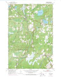 Alborn Minnesota Historical topographic map, 1:24000 scale, 7.5 X 7.5 Minute, Year 1953