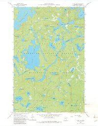 Alice Lake Minnesota Historical topographic map, 1:24000 scale, 7.5 X 7.5 Minute, Year 1960