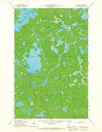 Alice Lake Minnesota Historical topographic map, 1:24000 scale, 7.5 X 7.5 Minute, Year 1960