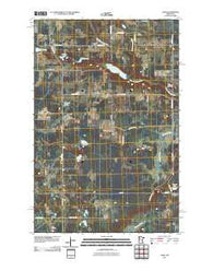 Alida Minnesota Historical topographic map, 1:24000 scale, 7.5 X 7.5 Minute, Year 2010