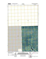 Angle Inlet SW OE N Minnesota Historical topographic map, 1:24000 scale, 7.5 X 7.5 Minute, Year 2011