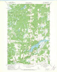 Ann Lake Minnesota Historical topographic map, 1:24000 scale, 7.5 X 7.5 Minute, Year 1968