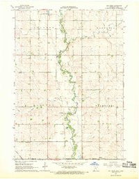 Ash Creek Minnesota Historical topographic map, 1:24000 scale, 7.5 X 7.5 Minute, Year 1967