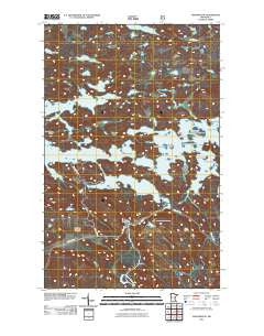 Ash River NE Minnesota Historical topographic map, 1:24000 scale, 7.5 X 7.5 Minute, Year 2011