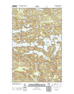 Ash River NE Minnesota Historical topographic map, 1:24000 scale, 7.5 X 7.5 Minute, Year 2013