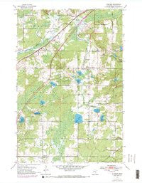 Atkinson Minnesota Historical topographic map, 1:24000 scale, 7.5 X 7.5 Minute, Year 1954