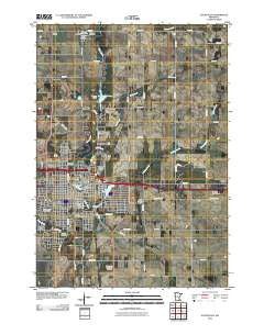 Austin East Minnesota Historical topographic map, 1:24000 scale, 7.5 X 7.5 Minute, Year 2010