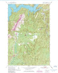 Babbitt NE Minnesota Historical topographic map, 1:24000 scale, 7.5 X 7.5 Minute, Year 1952